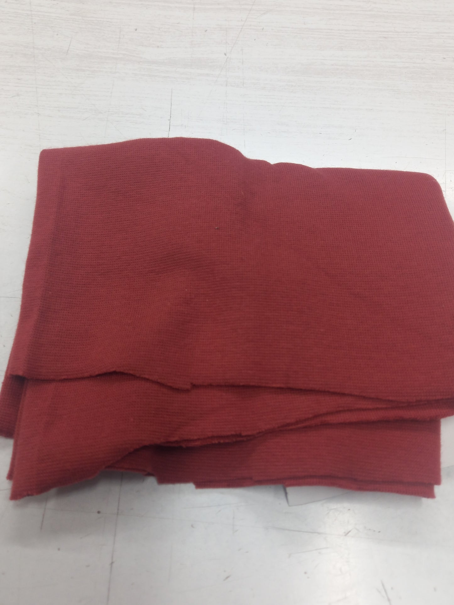 Rust Cottobn Spandex - 25cm remnant