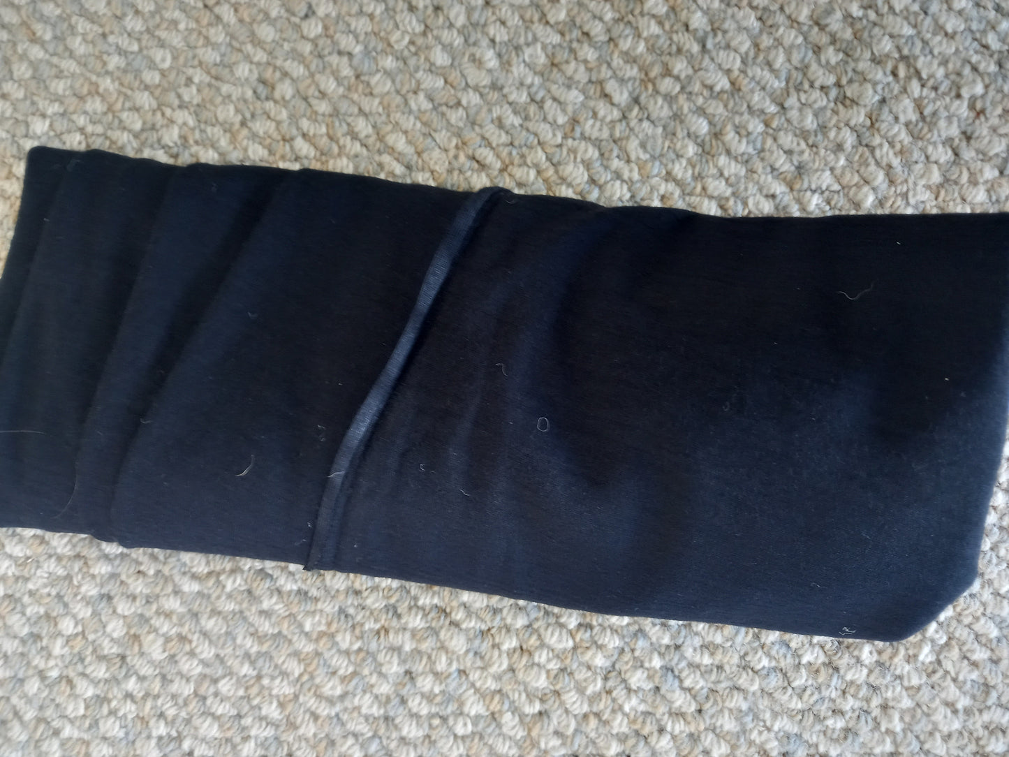 Black 100$ Merino - 75cm remnant