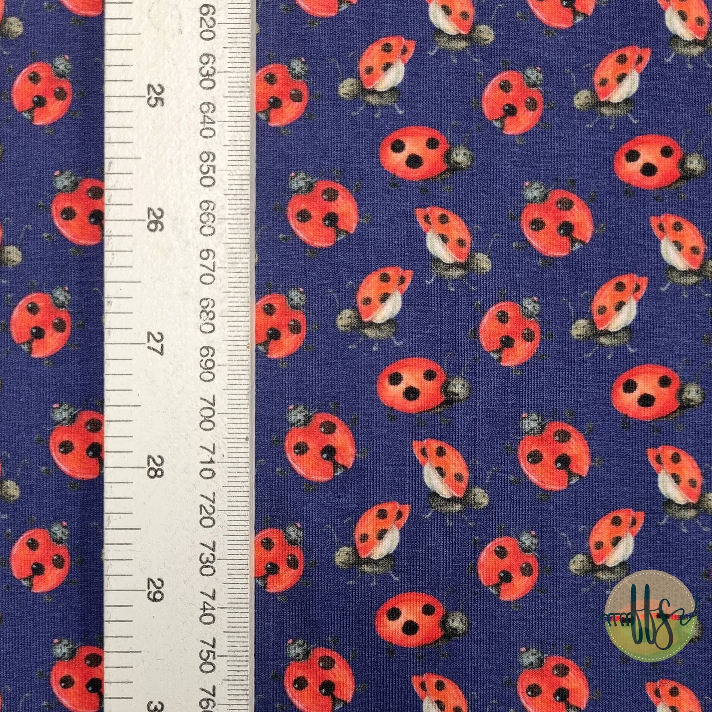 Ladybugs- Cotton Spandex 215g