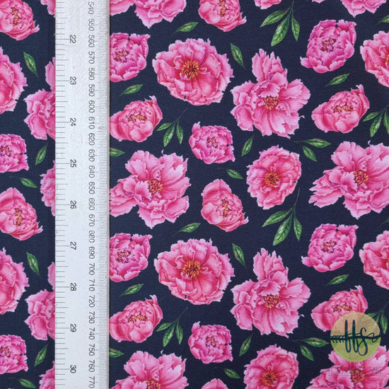 Pretty Pink- Cotton Spandex 215g
