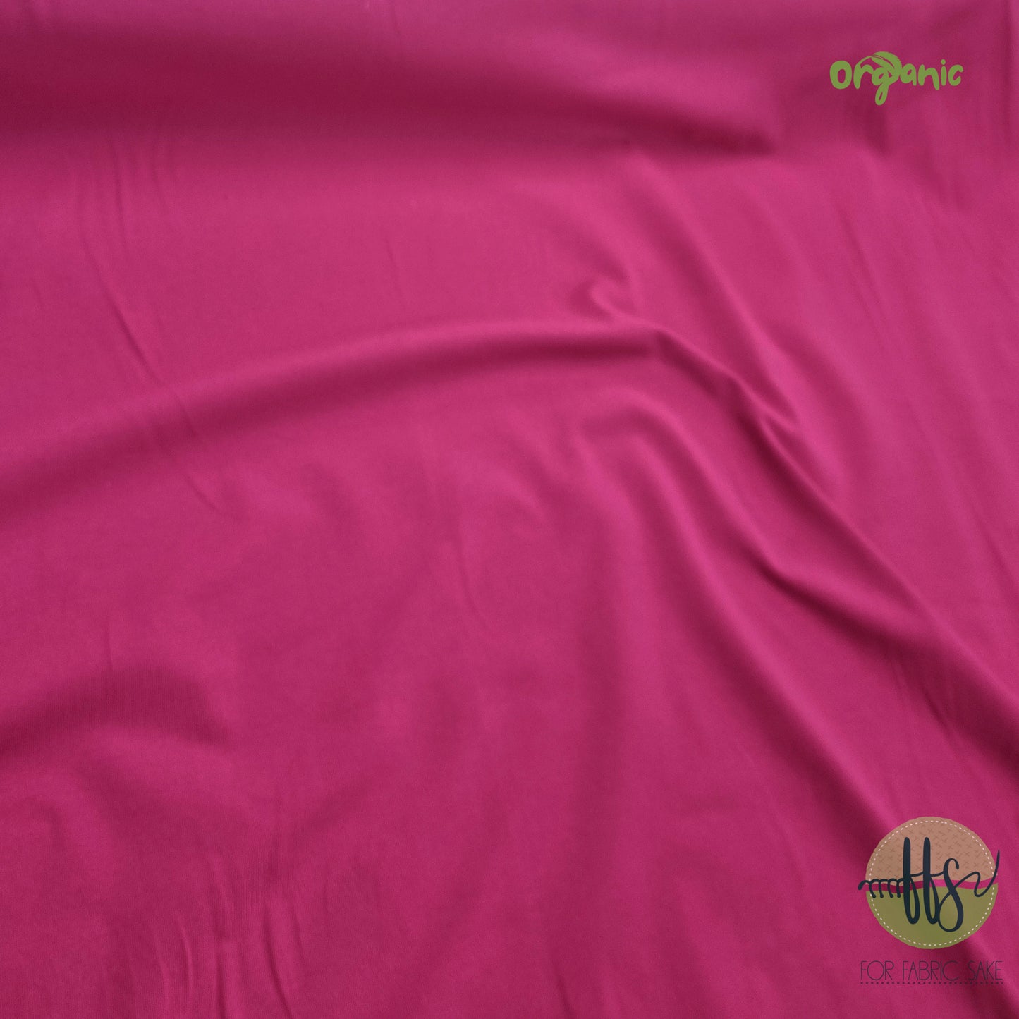 Bright Pink -ORGANIC Cotton Spandex- 200g