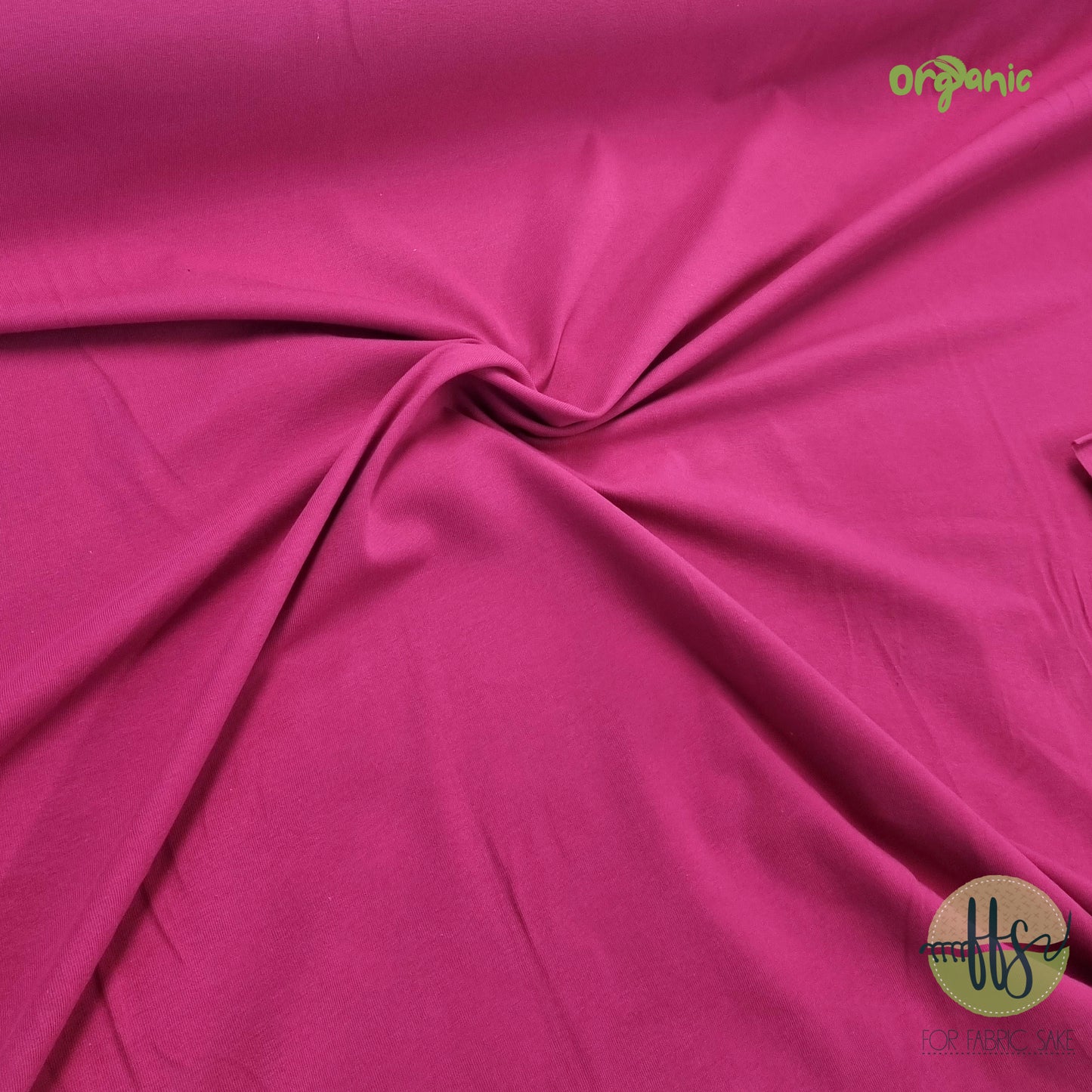 Load image into Gallery viewer, Bright Pink -ORGANIC Cotton Spandex- 200g

