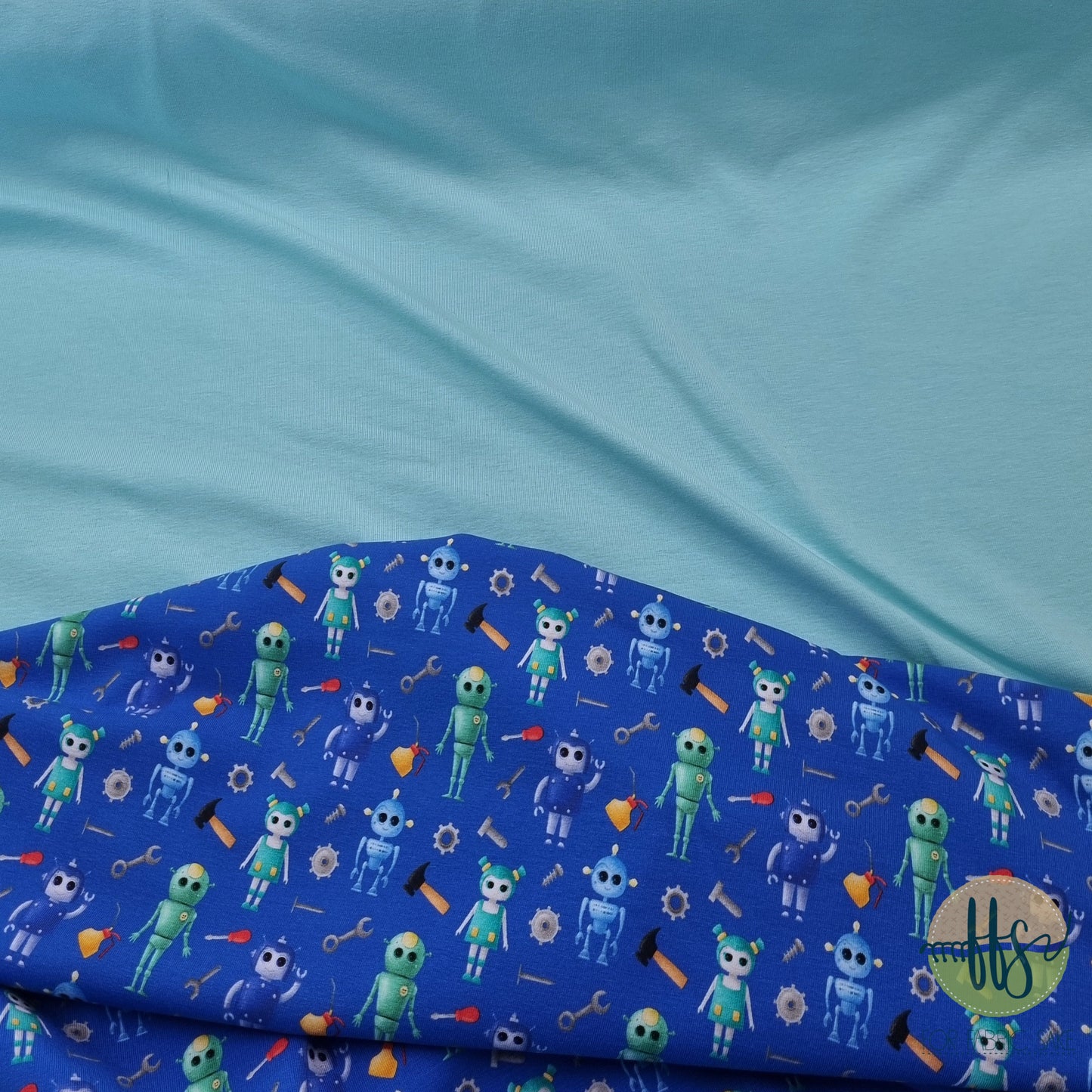 Aqua -ORGANIC Cotton Spandex- 200g