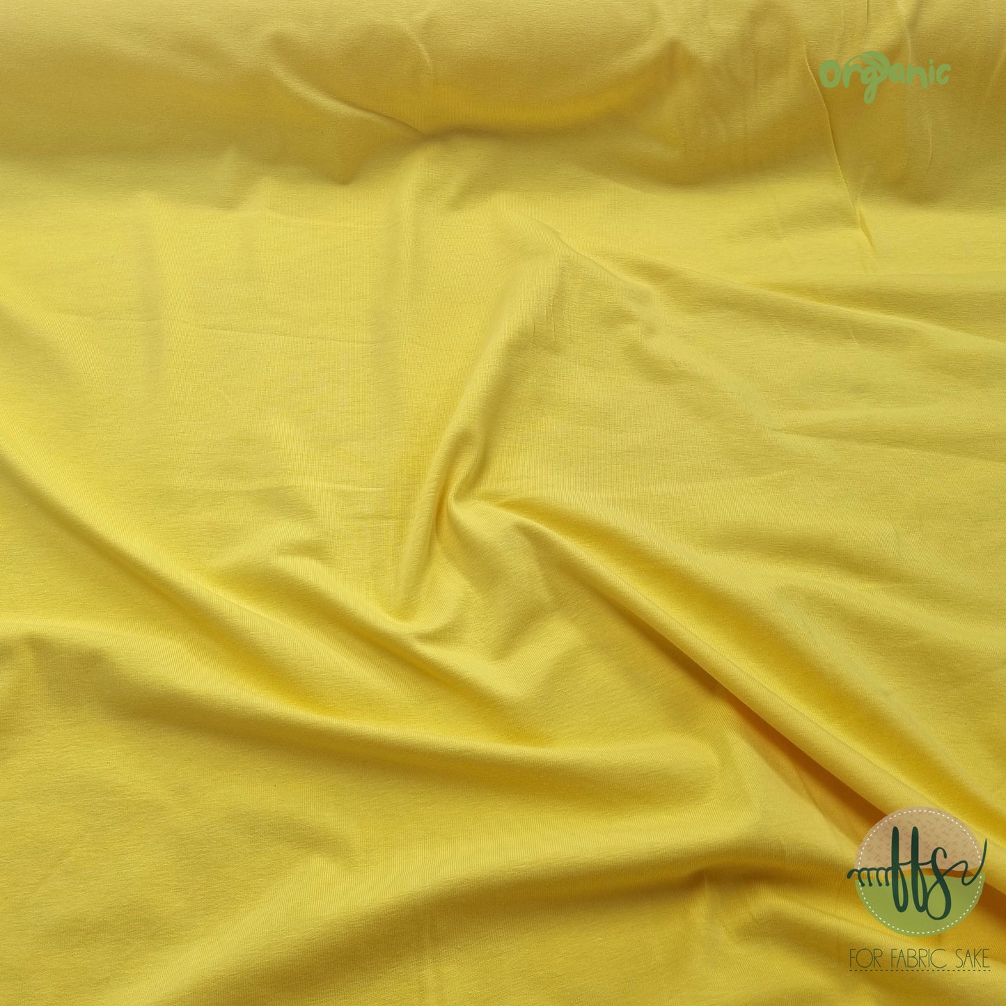 Yellow -ORGANIC Cotton Spandex- 200g