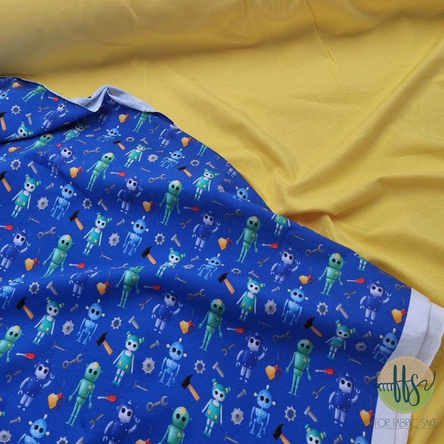 Yellow -ORGANIC Cotton Spandex- 200g