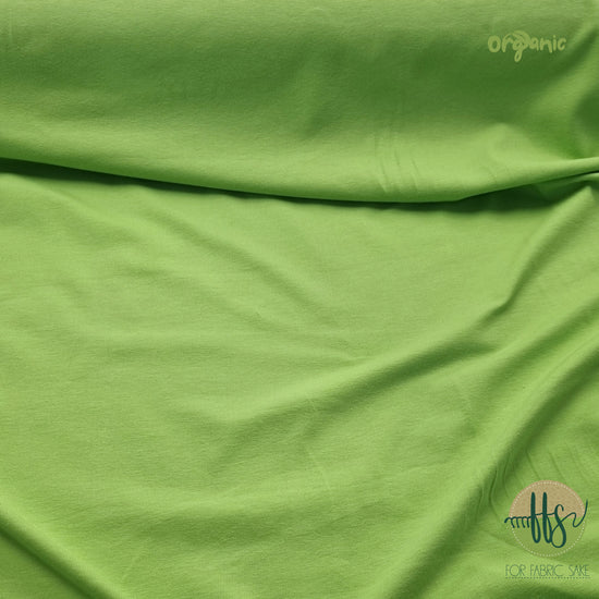 Lime -ORGANIC Cotton Spandex- 200g