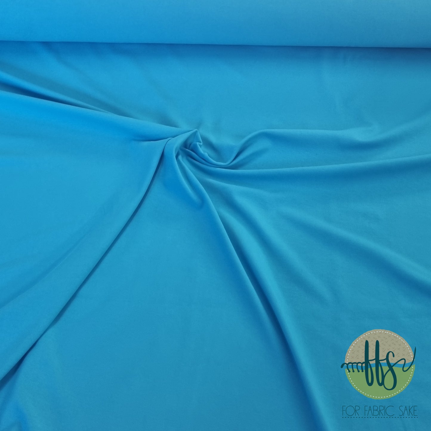 Turquoise -ORGANIC Cotton Spandex- 210g