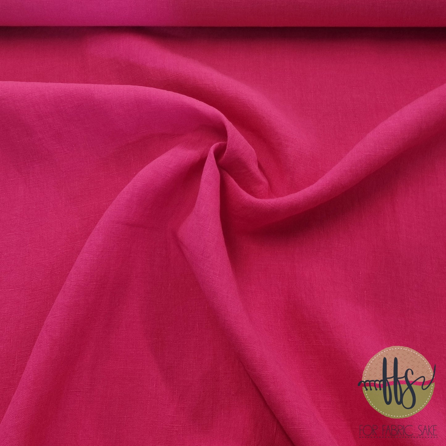 Bright Pink- 100% Linen