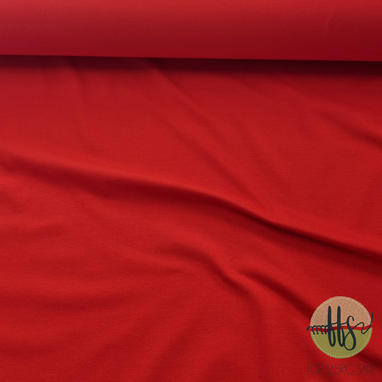 Red -ORGANIC Cotton Spandex- 200g