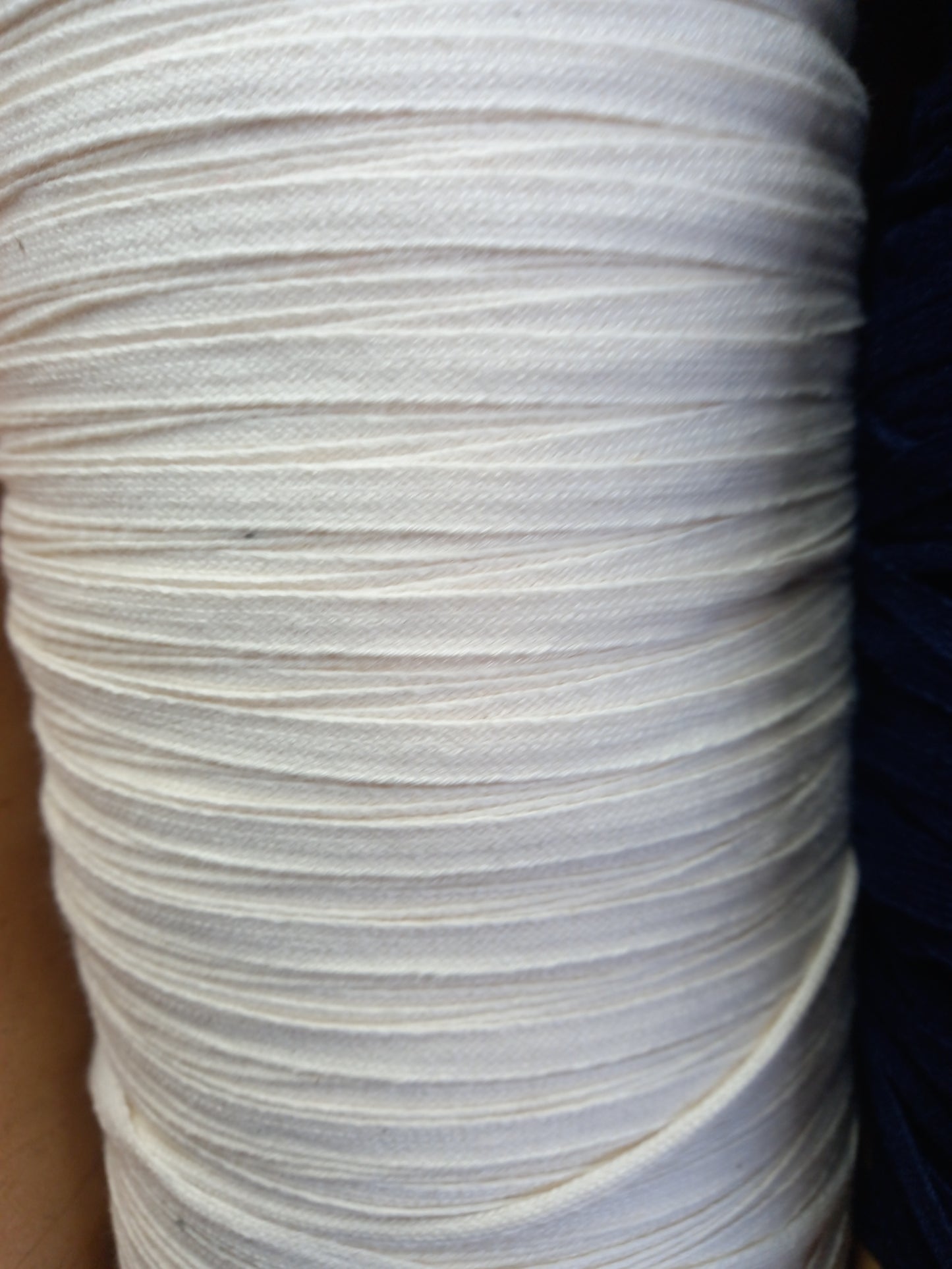 7mm Cotton Braided Tape  Raw(Natural)