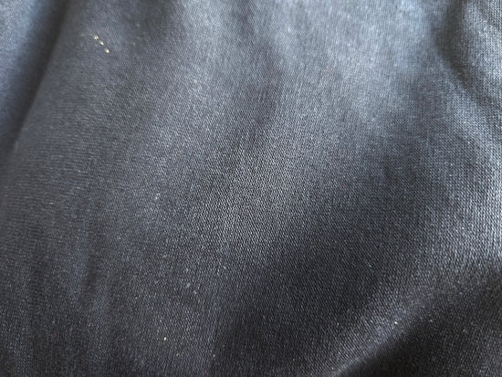 Navy / Ink - ORGANIC Cotton Spandex-200g  -  60cm Piece remnant