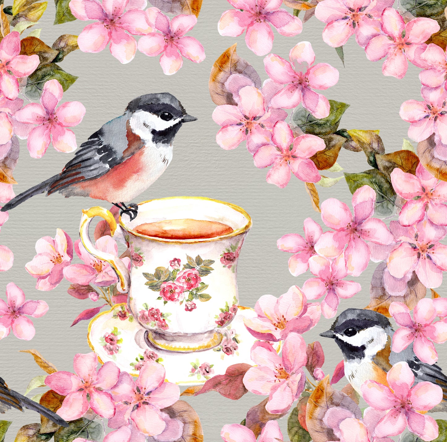 Birds Tea Time