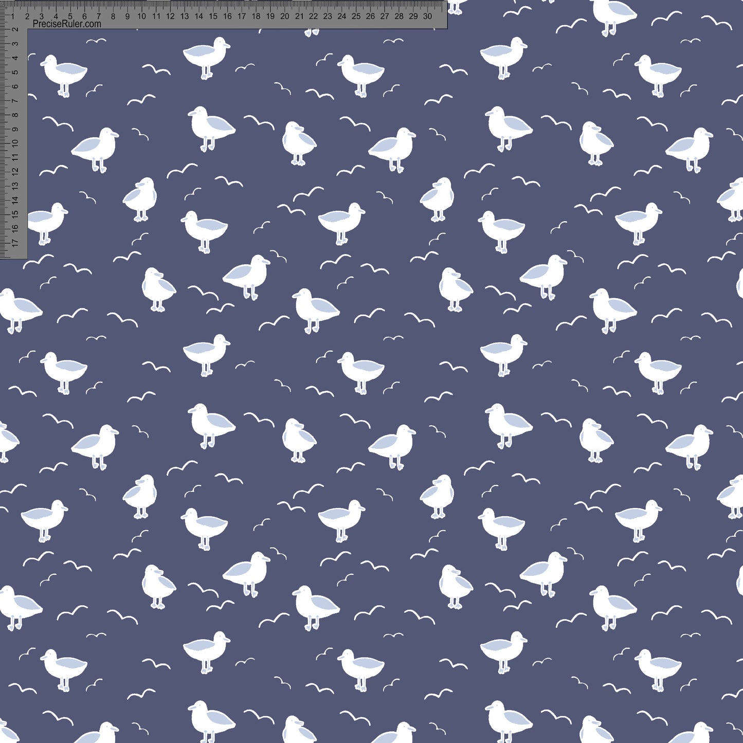Load image into Gallery viewer, Seagulls on Blue- Ashleigh Fish - Custom Pre Order
