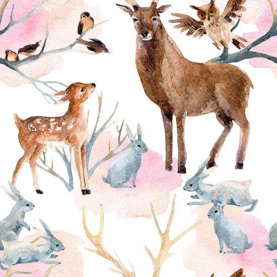 Deer and Bunnies    - Custom Pre-order