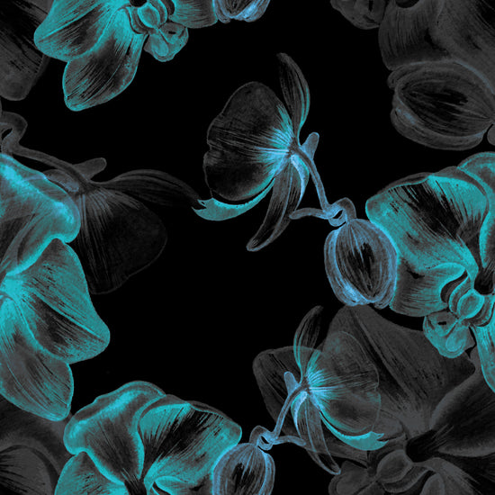 Glow in the dark floral - Custom Pre Order