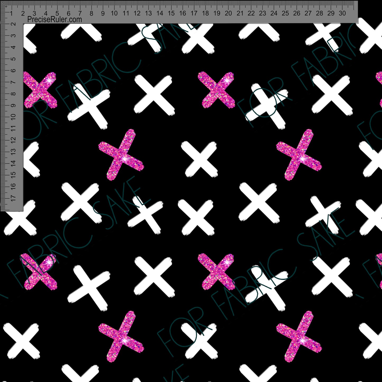 Pink Glitter Crosses   - Custom Pre-order