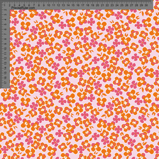 Pink Orange Floral- Ashleigh Fish - Custom Pre Order