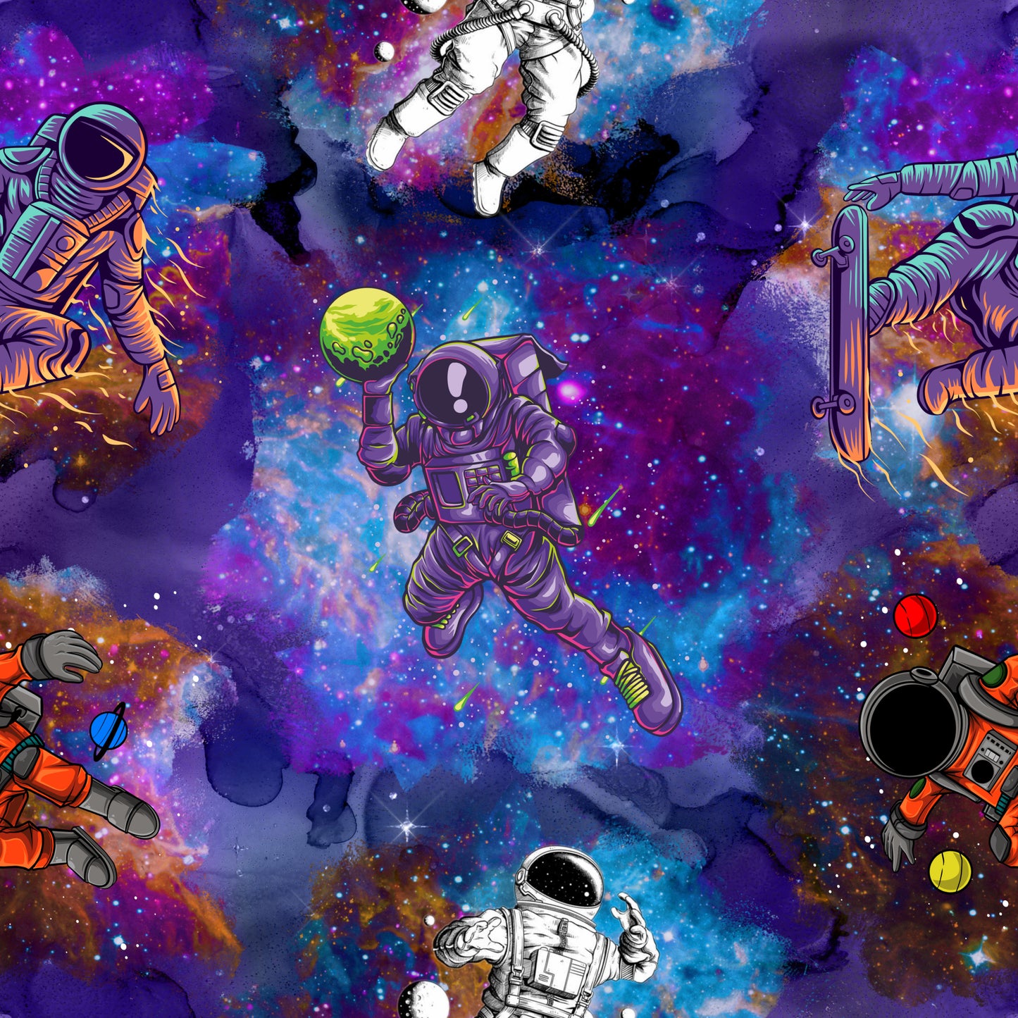 Purple Spacemen  - Custom Pre-order