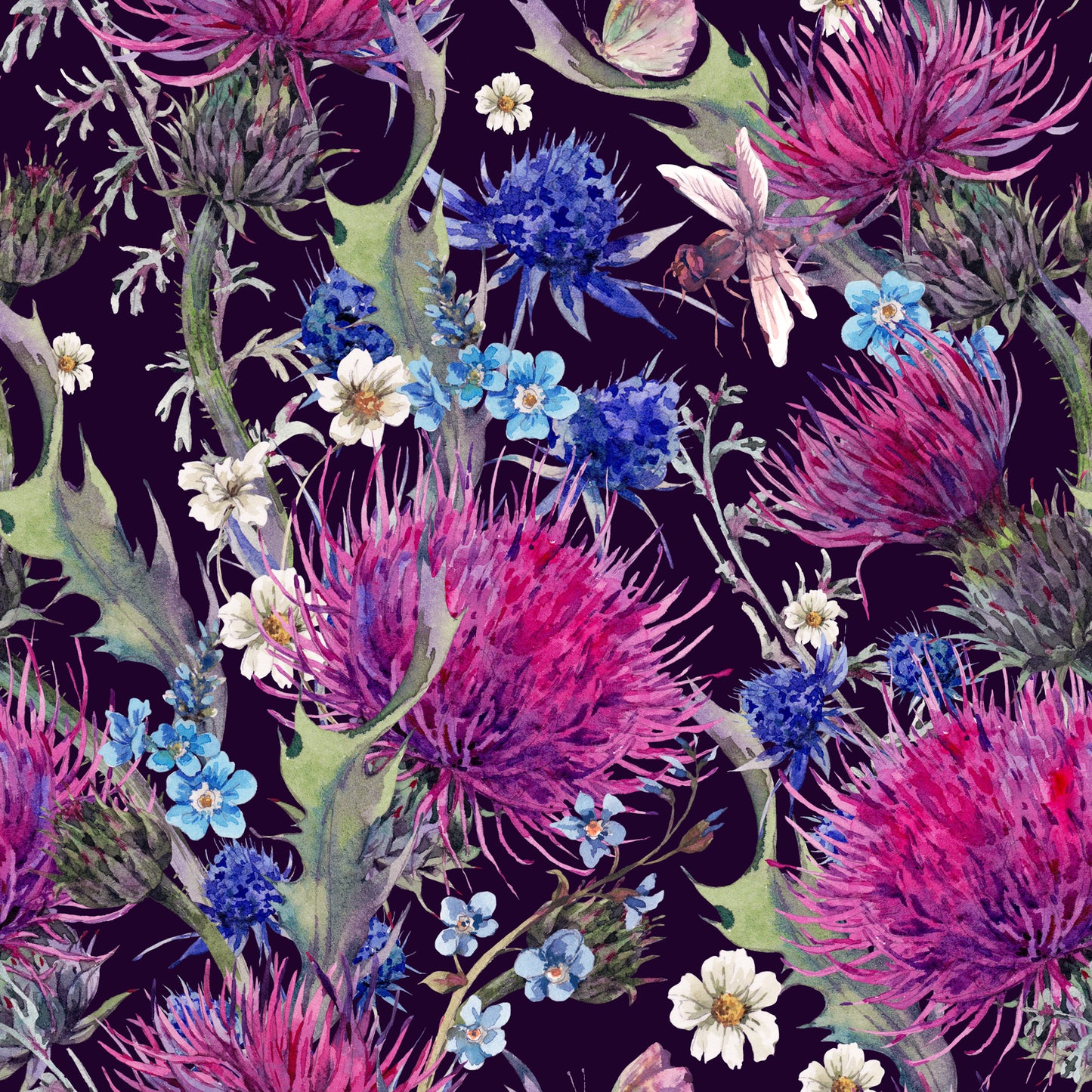 Purple Wild Flowers