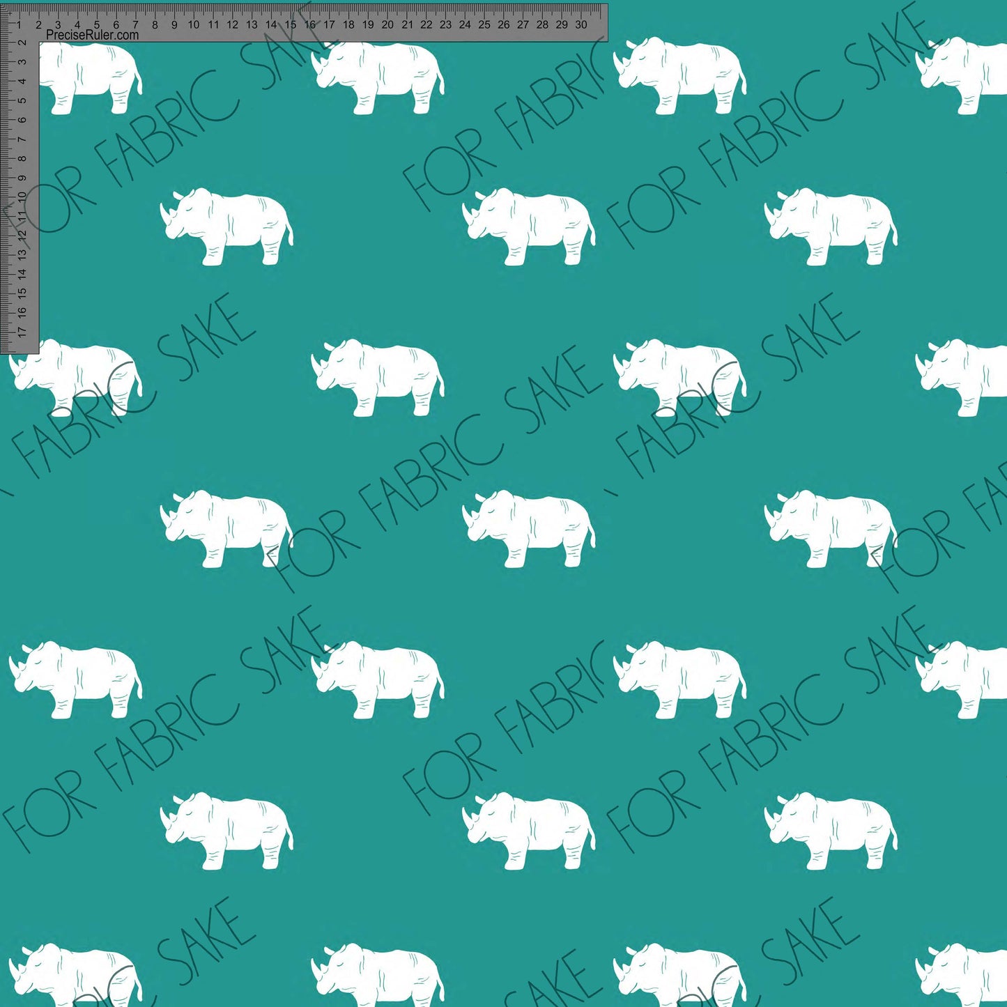 Load image into Gallery viewer, Dark Turquoise Rhinos - Custom Pre-order
