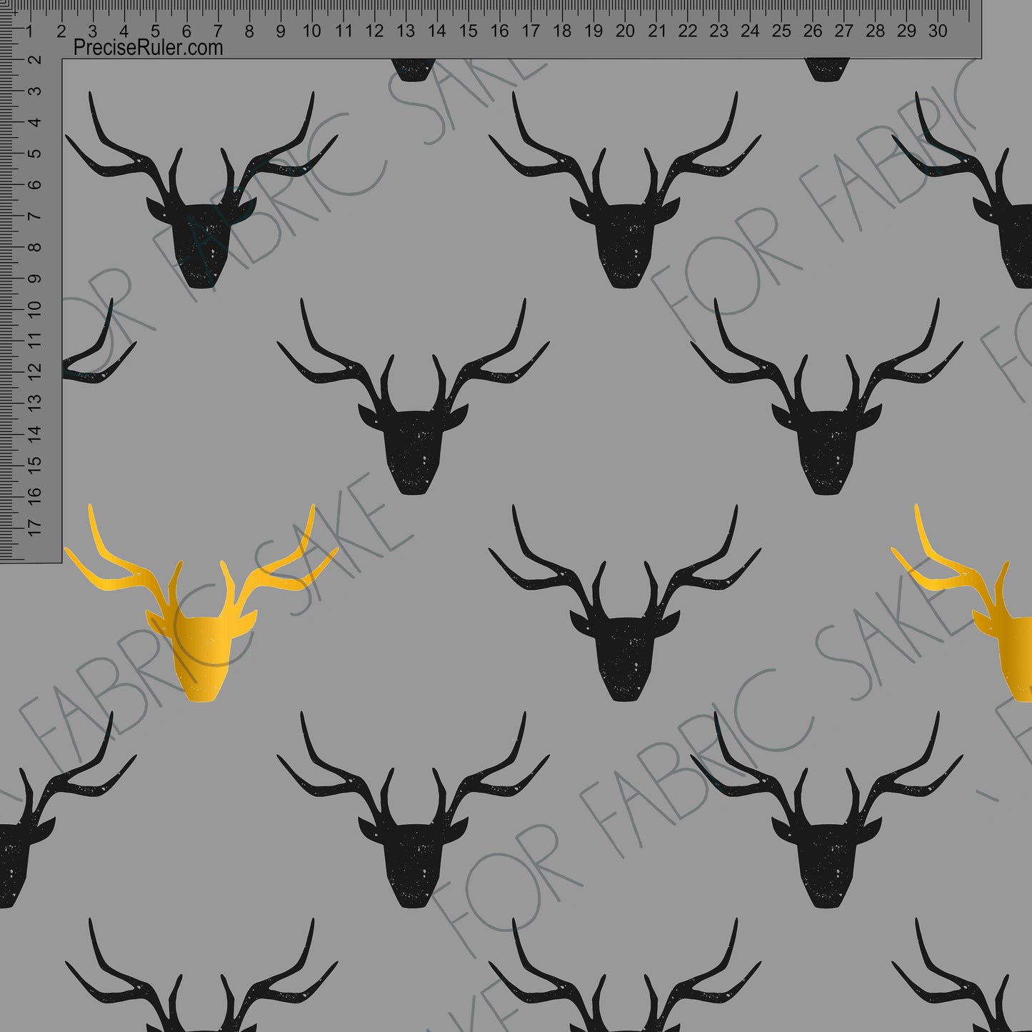 Load image into Gallery viewer, Black and gold Deerheads- Custom Pre-order
