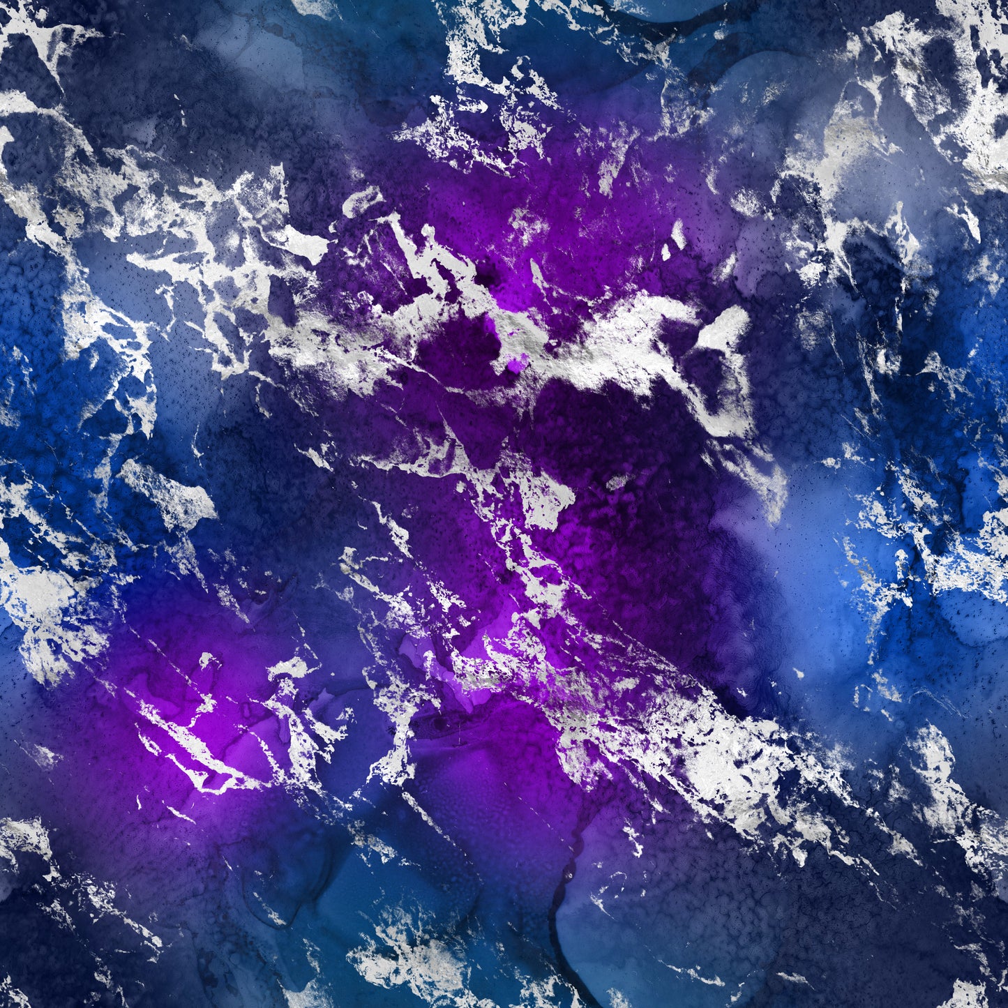 Marble Galaxy - 70cm remnant - French Terry