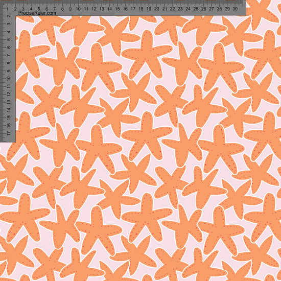 Orange Starfish- Ashleigh Fish - Custom Pre Order