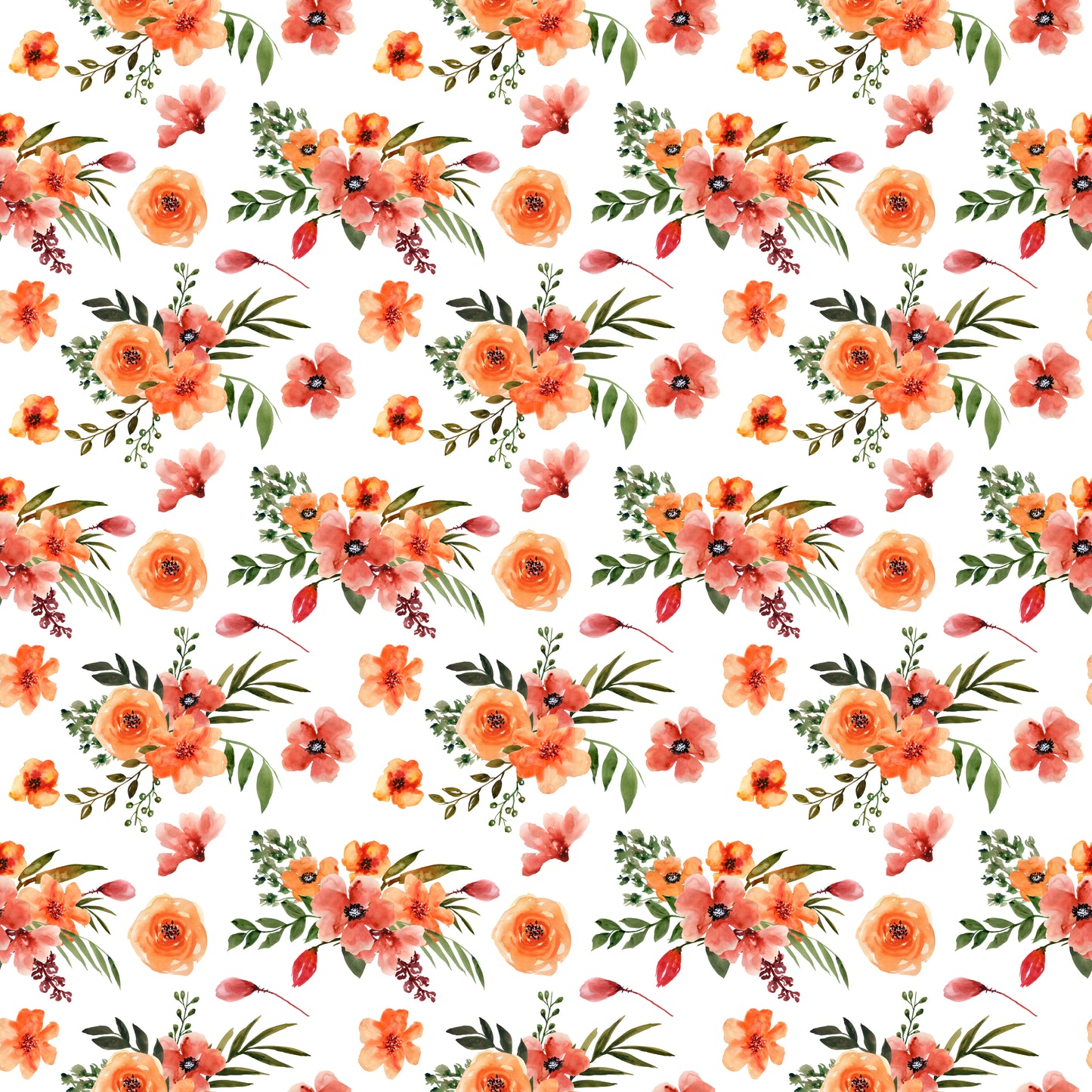 Red and Orange Roses