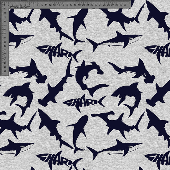 Shark Outline  - Custom Print