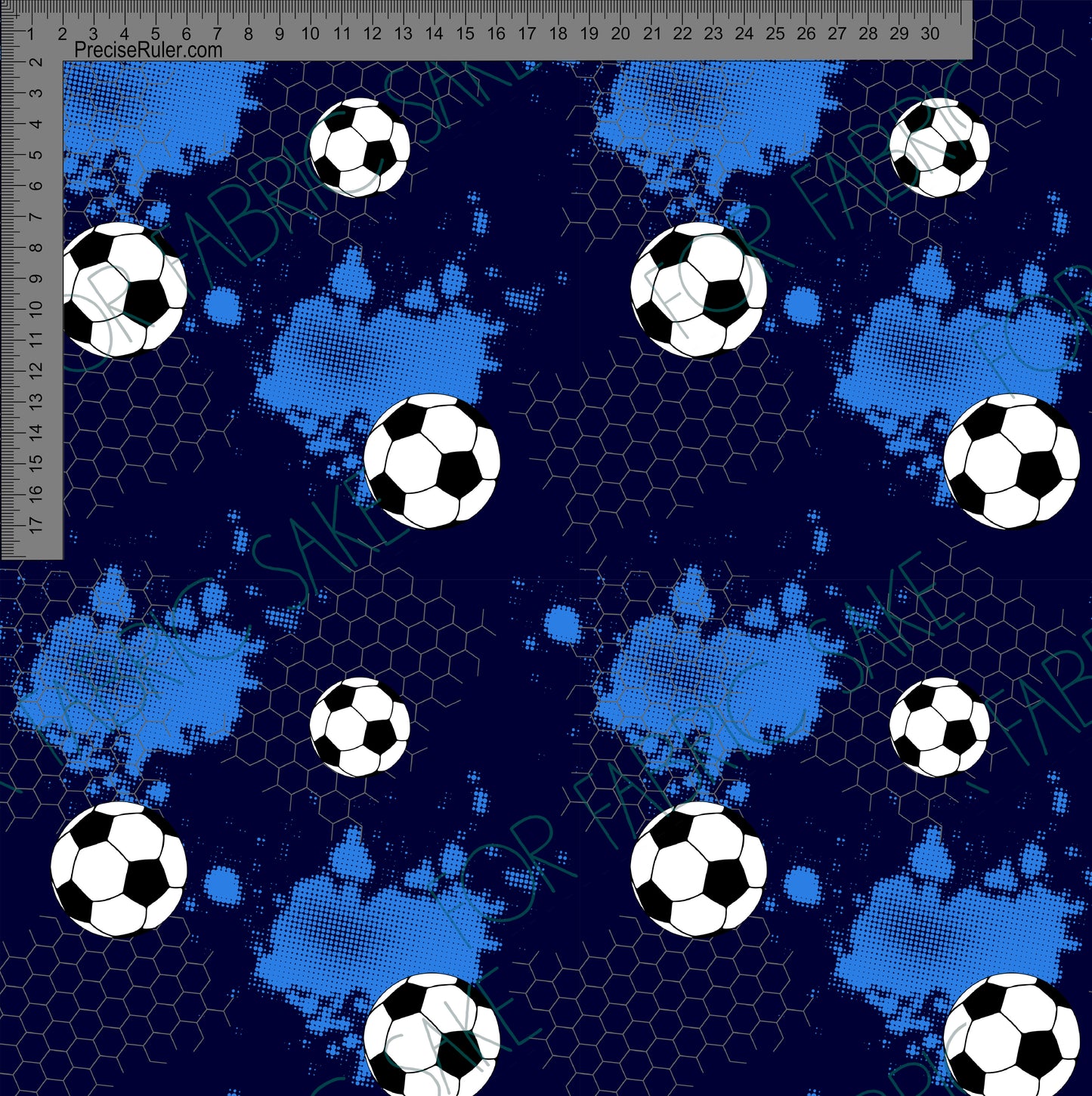 Soccer Balls  - Cotton Spandex - 230g