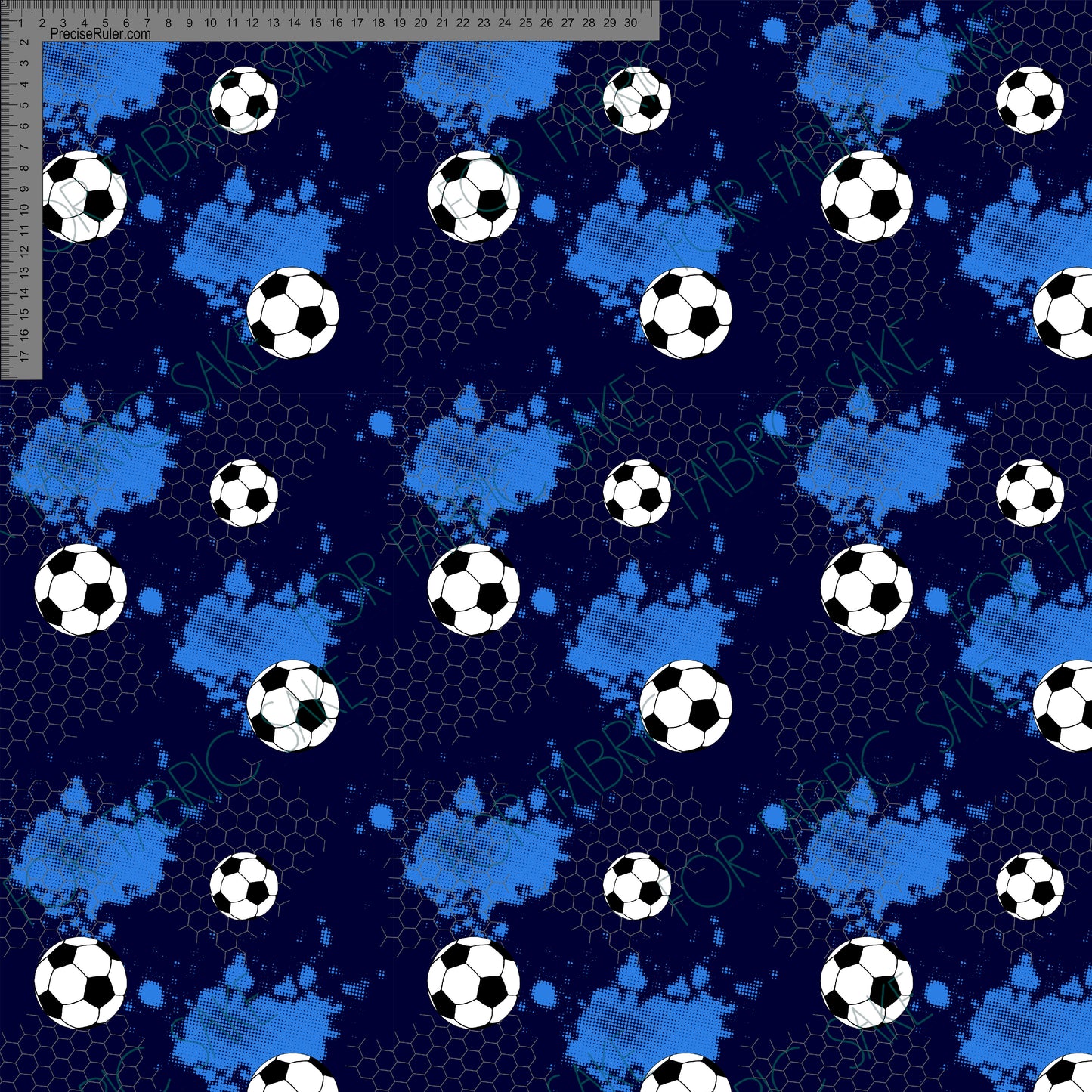Soccer Balls  - Cotton Spandex - 230g