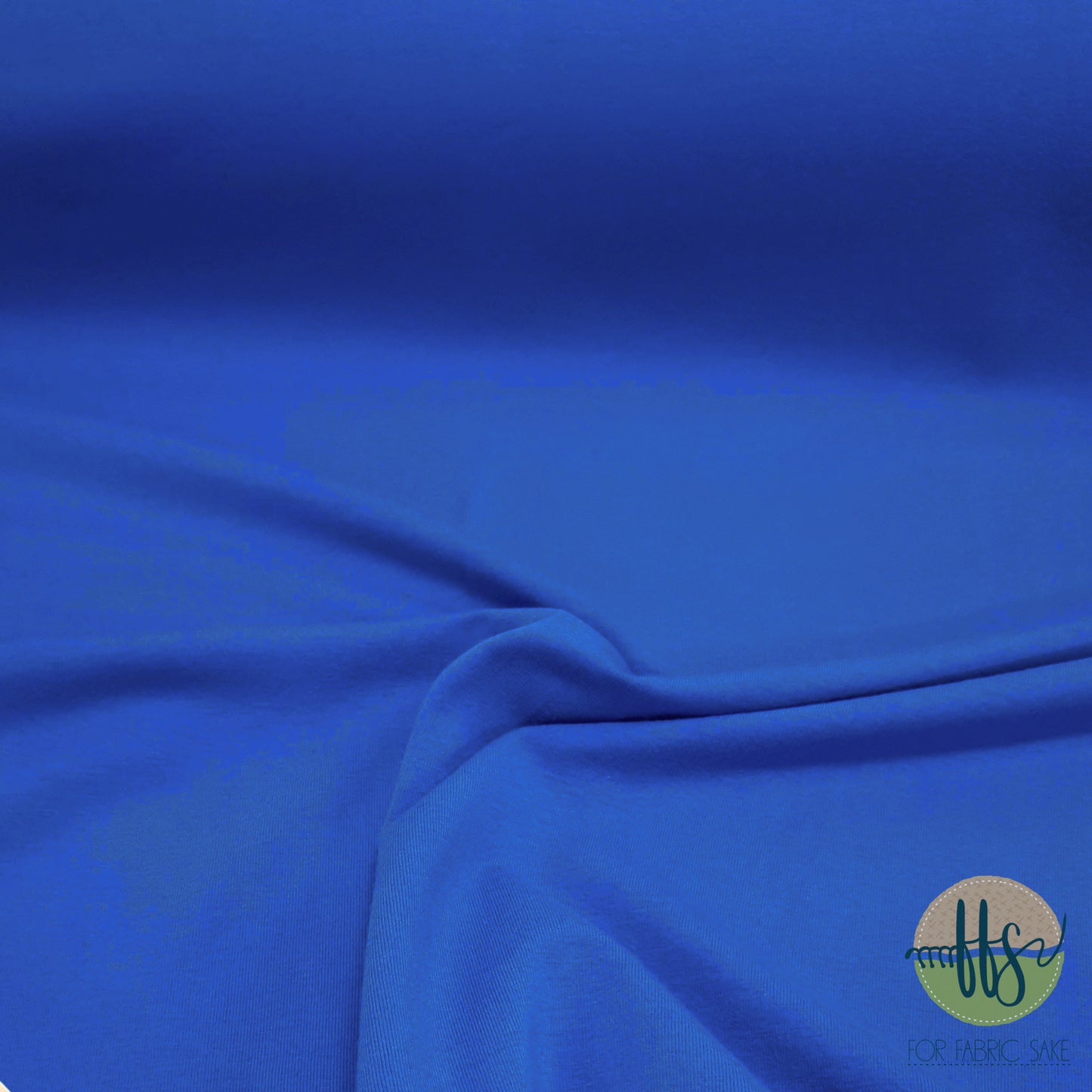 Blue  - Cotton Spandex - 230g