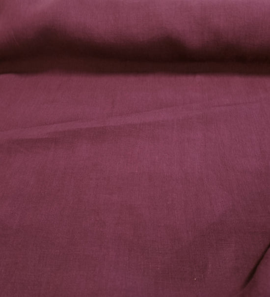 Magenta- 100% Linen