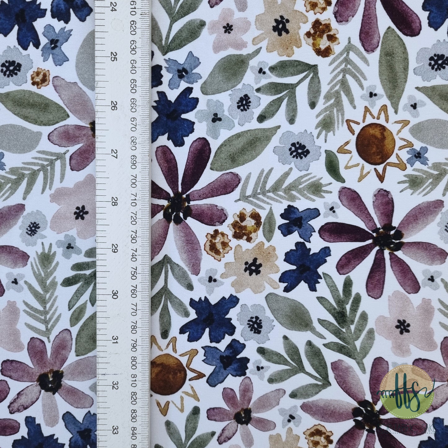 Load image into Gallery viewer, Plum Floral- Wolf &amp;amp; Rabbit Design - Custom Pre-order
