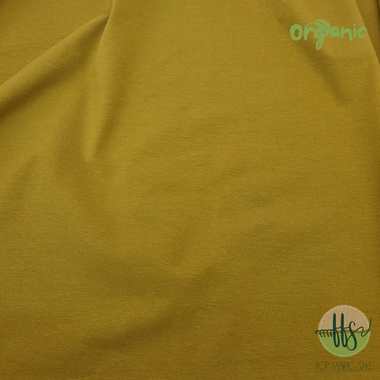 Mustard -Organic Cotton Spandex- 210g