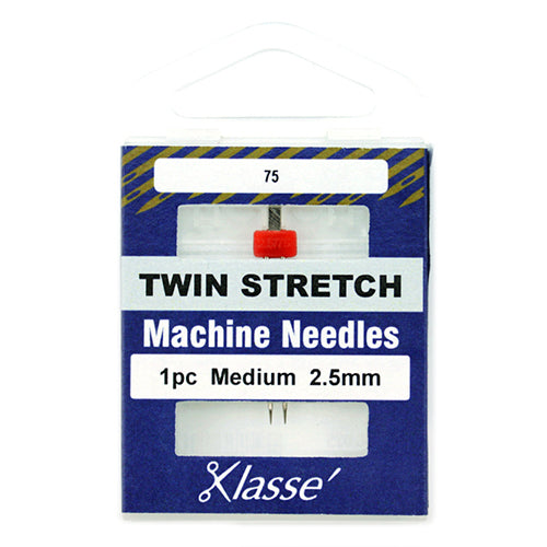 Load image into Gallery viewer, Twin Machine Needles – Stretch-KLasse 75/2.5mm
