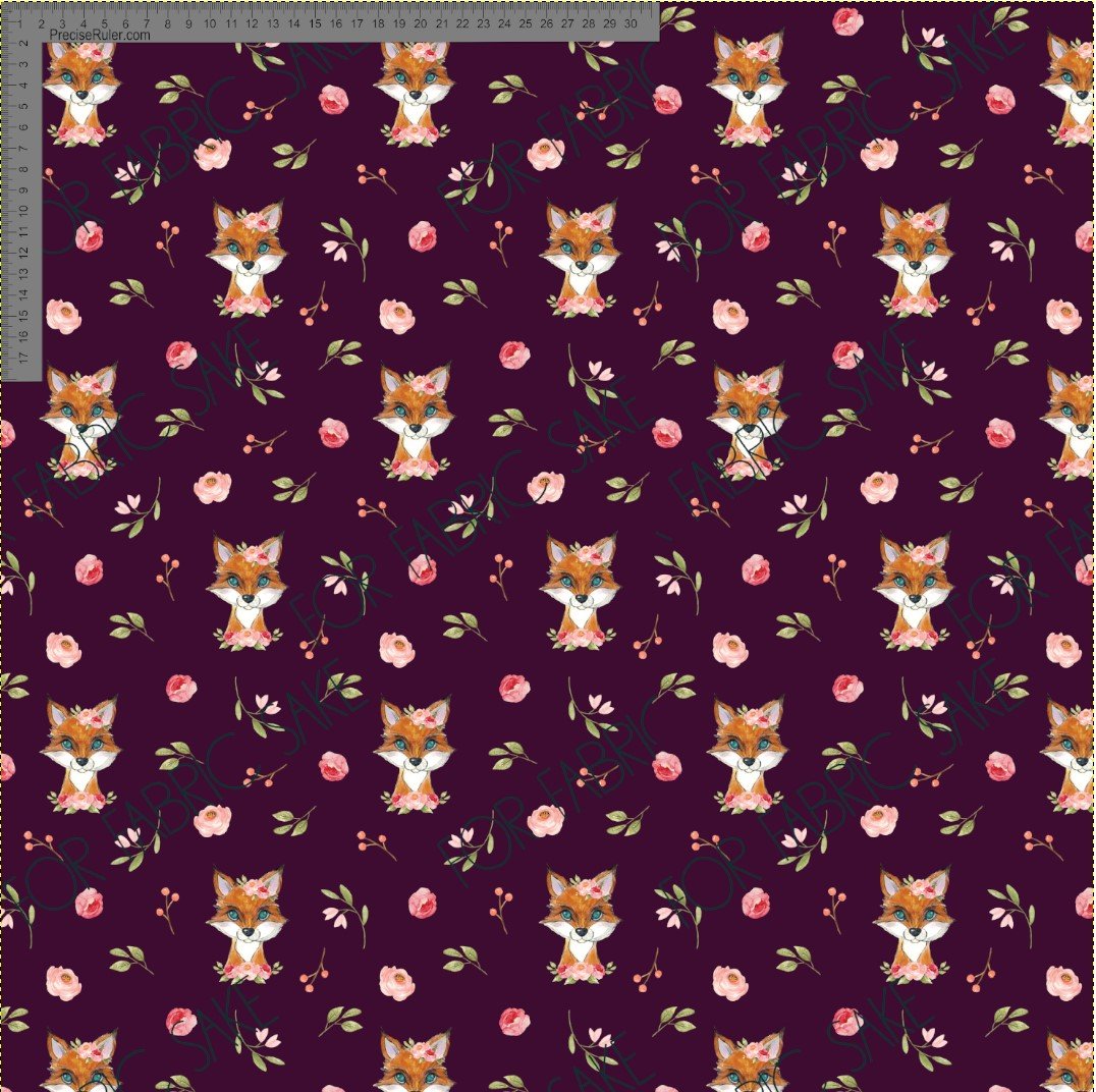 Floral Fox - Custom Pre-order