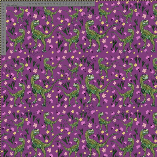 Load image into Gallery viewer, Purple T-Rex - Sarah McAlpine Art- Custom Pre Order
