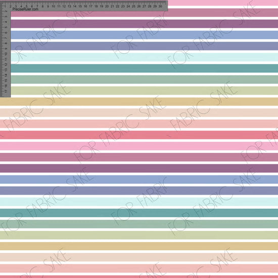 Rainbow stripe- Wolf & Rabbit - Custom Pre-order