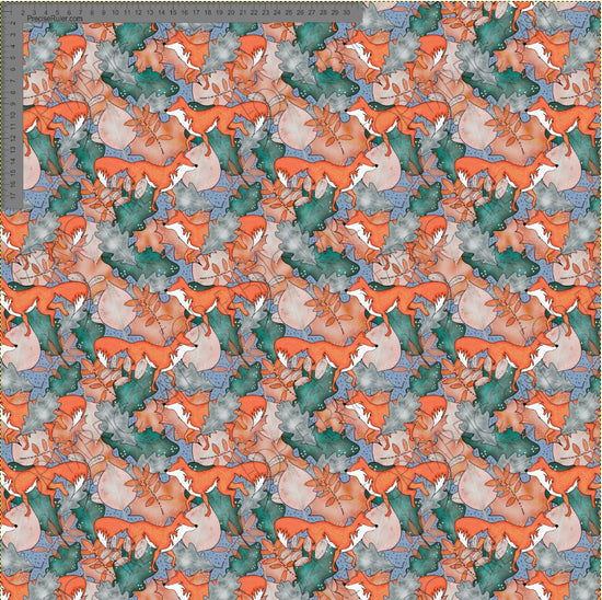 Autumn Foxes - Sarah McAlpine Art- Custom Pre Order