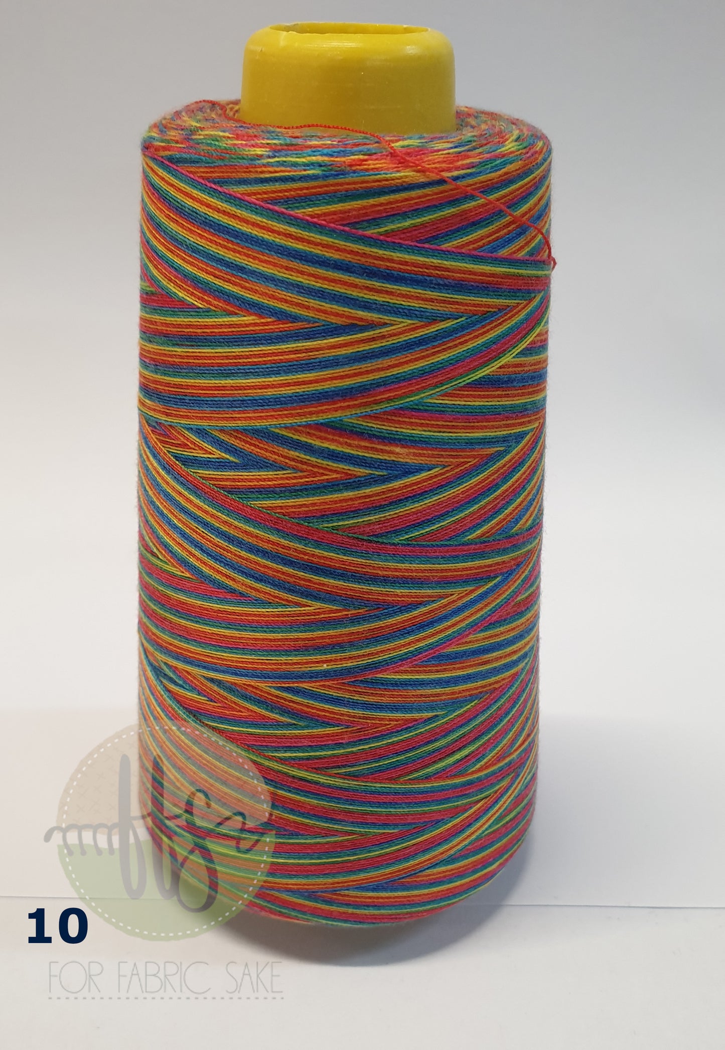 Rainbow Overlocking Thread - NO 10- 3000 yards /2740 meters