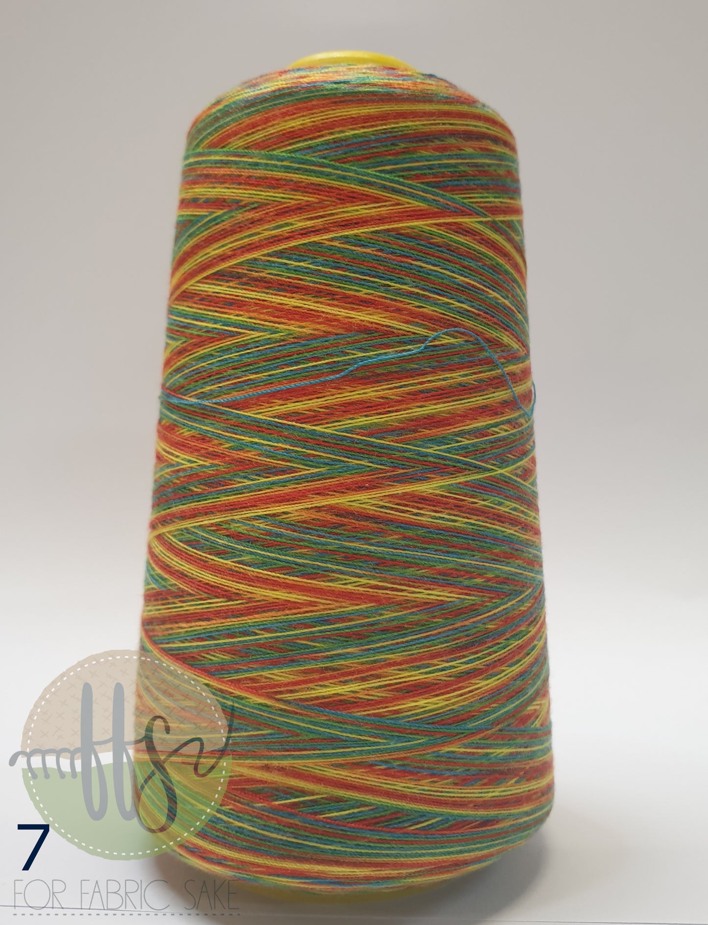 Rainbow Overlocking Thread - NO 7- 3000 yards /2740 meters