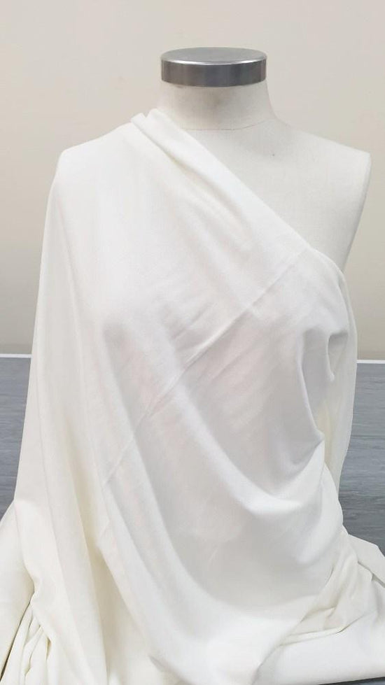 Ivory- Cotton French Terry  45cm remnant