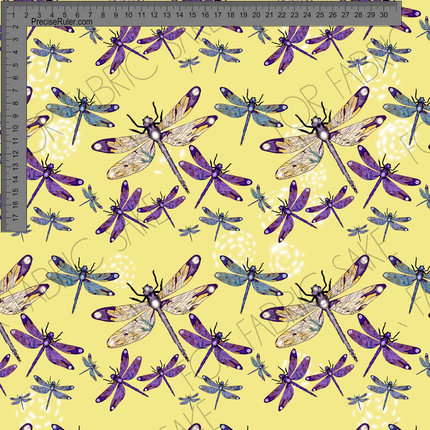 Dragonfly  on yellow - Sarah McAlpine Art- Custom Pre Order