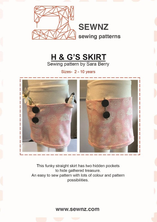 Load image into Gallery viewer, H &amp;amp; G Skirt : 2-10 years

