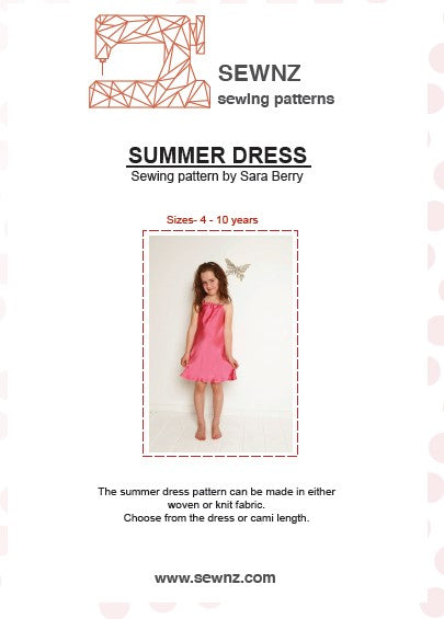 Summer Dress : 4-10 years