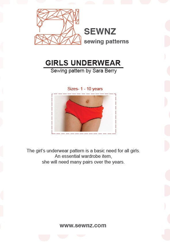 Girls Underwear : 12 Months - 10 Years
