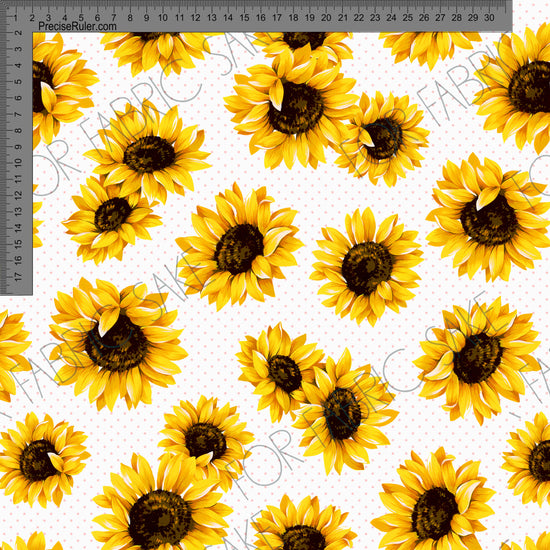 Sunflowers on white- Custom Pre-order