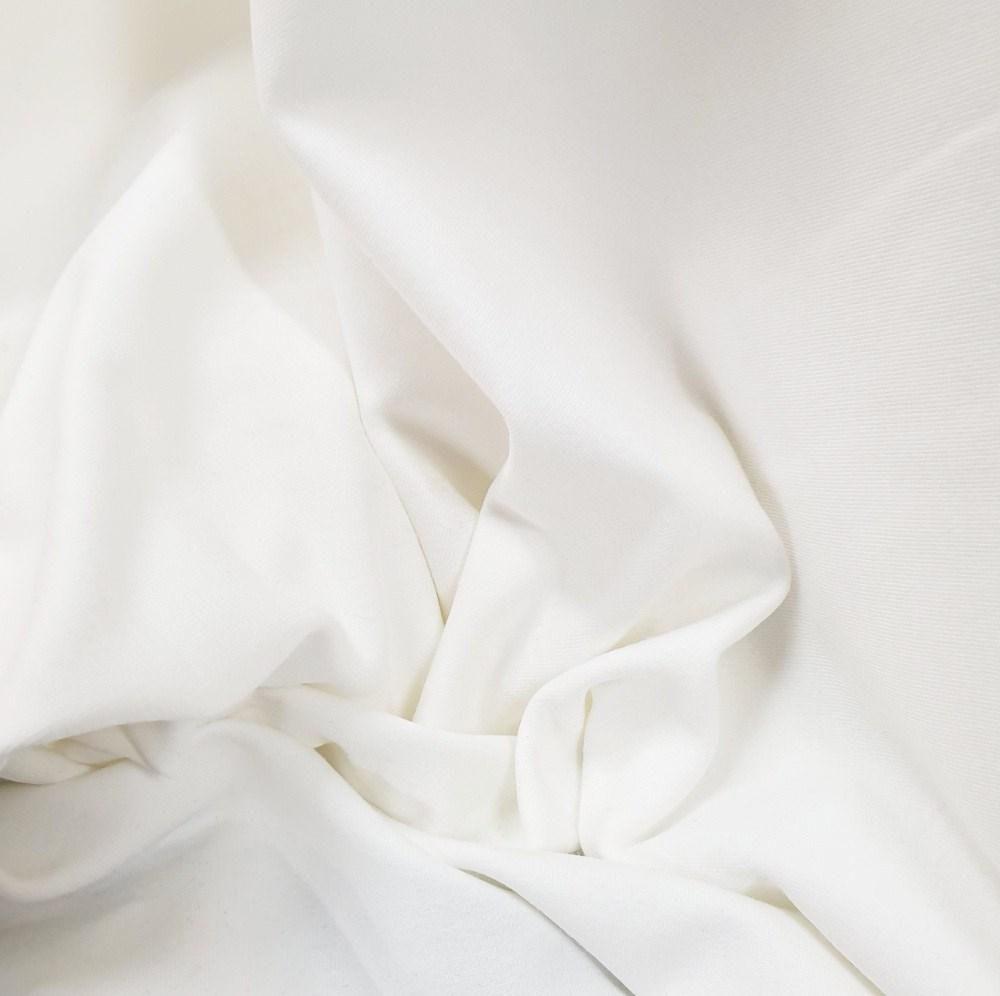 Ivory- Cotton French Terry  45cm remnant