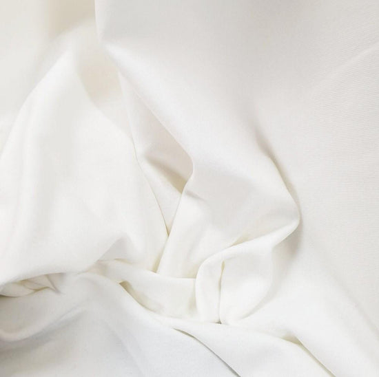 Ivory- Cotton French Terry  45cm remnant